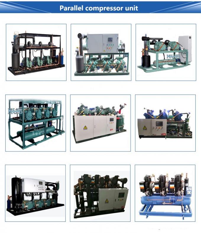 4VG-30.2 compresseur de réfrigérateur industriel 30HP Évaporateur à coque et à tube refroidisseur d'eau refroidisseurs d'eau refroidisseurs 7