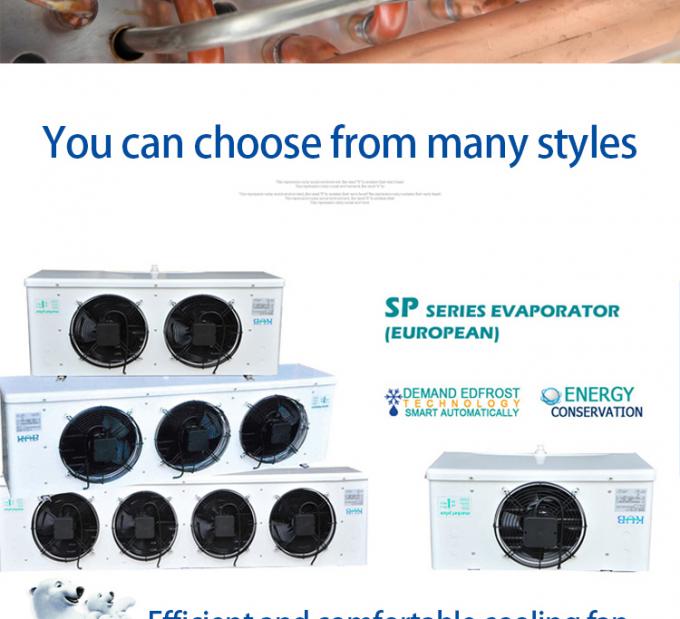 Types moyens élevés bâti de basse température de vaporisateurs de pièce fraîche de l'aluminium SPBE043D de fenêtre 5