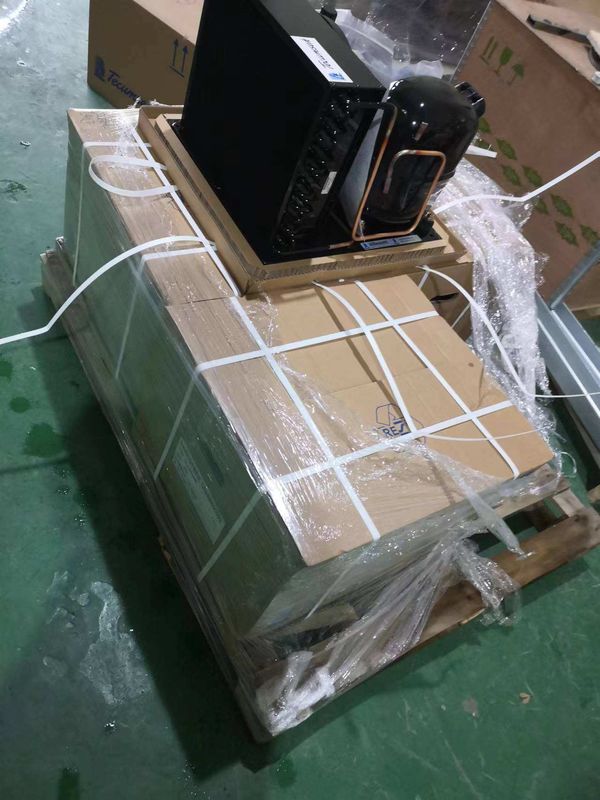 CAJ2446ZBR Compresseur Tecumseh 1 ch Unité de condensation 220V ac Unité de condensation R404A Unités de condensation congélateur