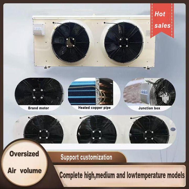Série DL Refroidisseur d'air DL22 certification CE personnalisée évaporateur de chambre froide 3HP évaporateur de plafond, adapté à la réfrigération d'entrepôt, chambre froide, entrepôt frigorifique de légumes