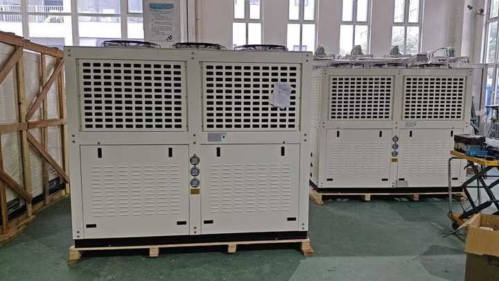 Unité de condensation à piston de 30 à 50 ch DMZL Unité de réfrigération à refroidissement par air pour usines