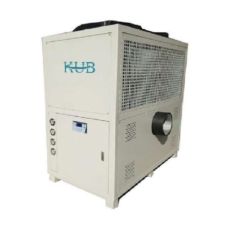 Refroidisseur d'eau industriel avec compresseur semi-hermétique à air froid -40 degrés, 2HP à 50HP et alimentation 380V/3ph/50Hz