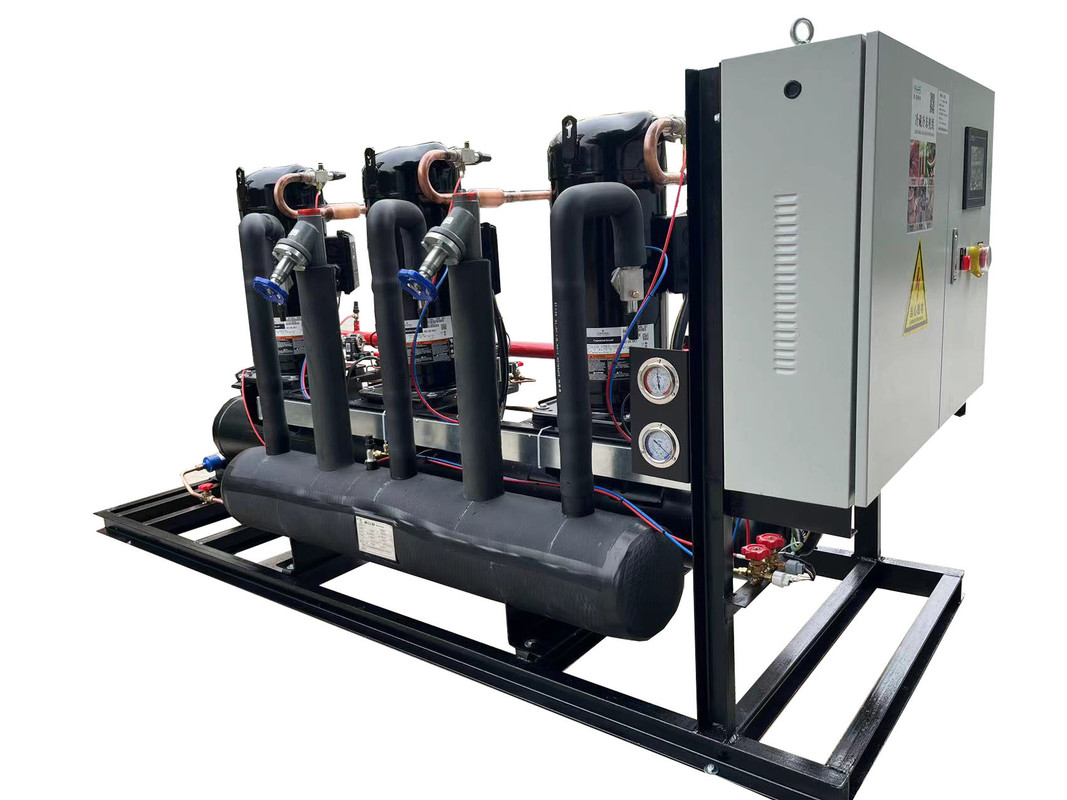 Groupe de condensation Copeland KUB WN03 ZB19M ZB19KQE R404A, refroidi par eau, avec tension de 220V, garantie 1 an et puissance de 2,5 ch