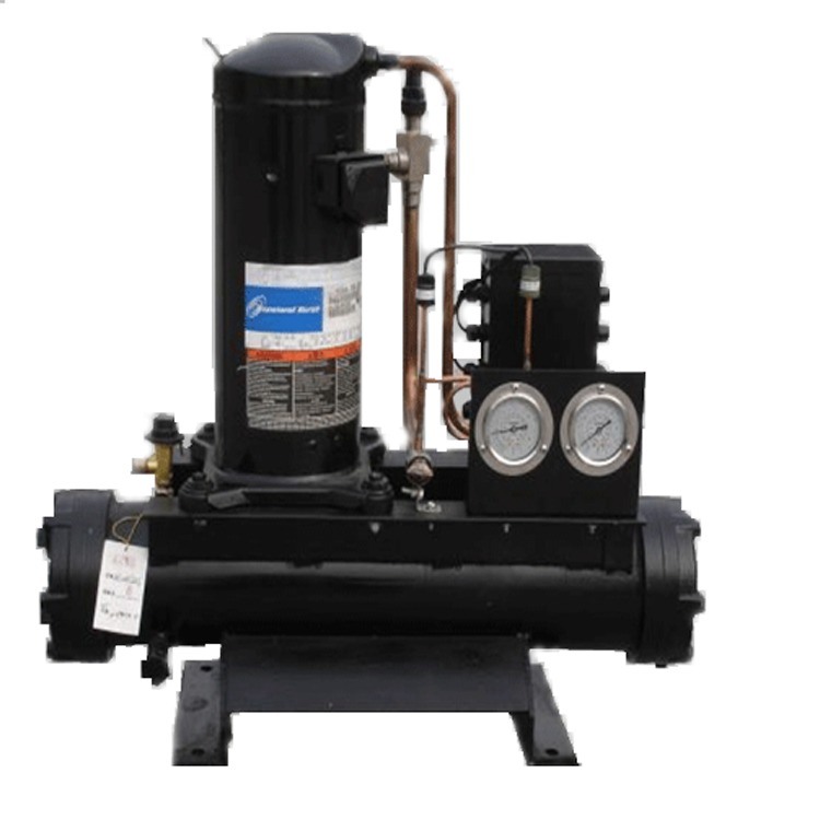 Groupe de condensation KUB 4CV 380V 50HZ refroidi par eau avec 1 an de garantie pour la réfrigération industrielle