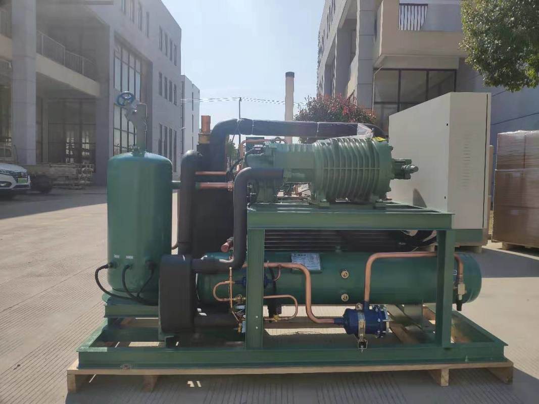 30HP Water Cooled Condensing Unit with -70℃ Cooling Capacity and 380V/3Ph/50Hz Voltage for Industrial Refrigeration