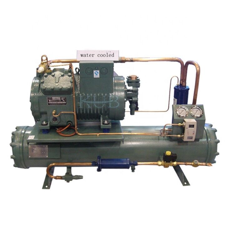 KUB 4FES-5 Compresseur 5HP Système de refroidissement pour chambre froide Refroidisseur d'eau Groupe de condensation Unité de réfrigération Facile à utiliser
