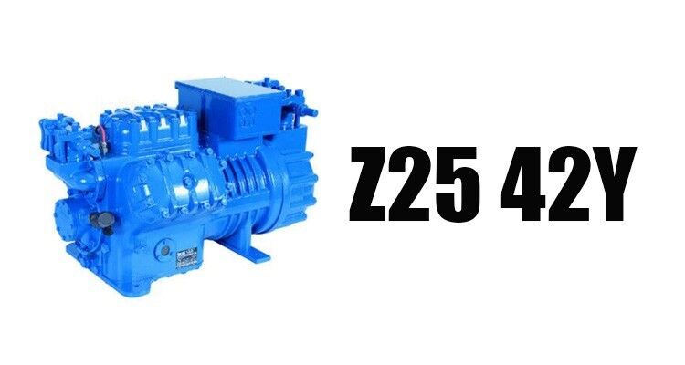 Unité de condensation refroidie par eau Z25 42Y Ltaly de haute qualité et bon fonctionnement, compresseur frigorifique pour entrepôt frigorifique, facile à utiliser