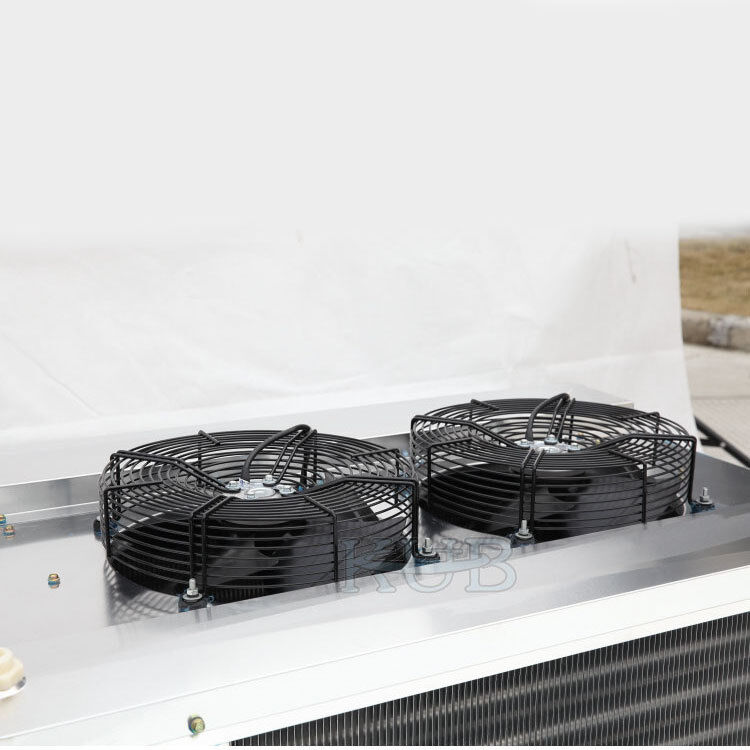 Série KUBD Évaporateur à sortie d'air double face Refroidisseur d'air à double décharge Chambre froide pour les fruits et légumes Climatiseur