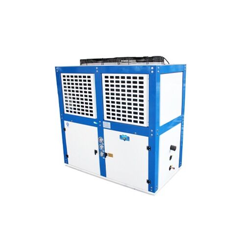 FNVS-100 KUB Pièces de rechange tout neufs Lune Rectangle vertical Condensateur industriel refroidi à l'air Tubes de cuivre Fin d'aluminium 380V