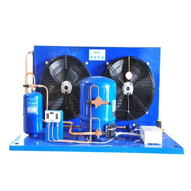 MT64/WN05M Compresseur à piston MT64 5 chevaux Compresseur à refroidissement par eau Unité de condensation Unité de réfrigération
