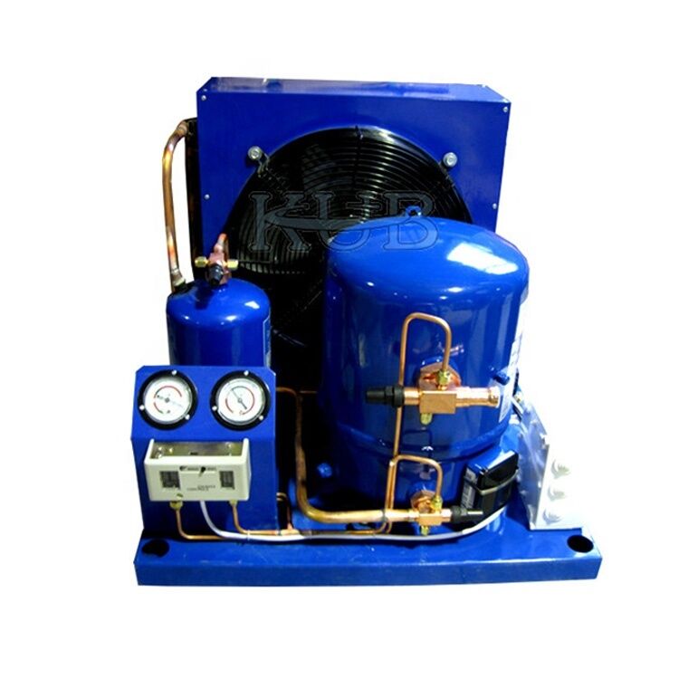 MT64/WN05M Compresseur à piston MT64 5 chevaux Compresseur à refroidissement par eau Unité de condensation Unité de réfrigération