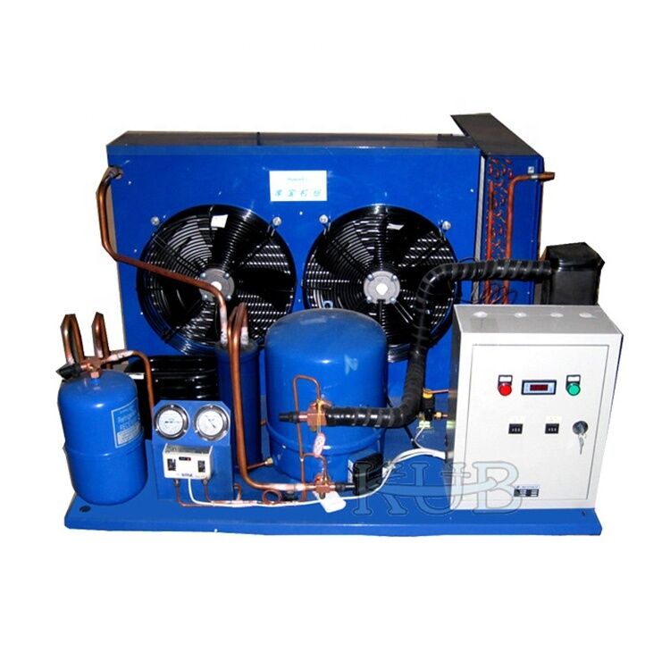 MT64/WN05M Compresseur à piston MT64 5 chevaux Compresseur à refroidissement par eau Unité de condensation Unité de réfrigération