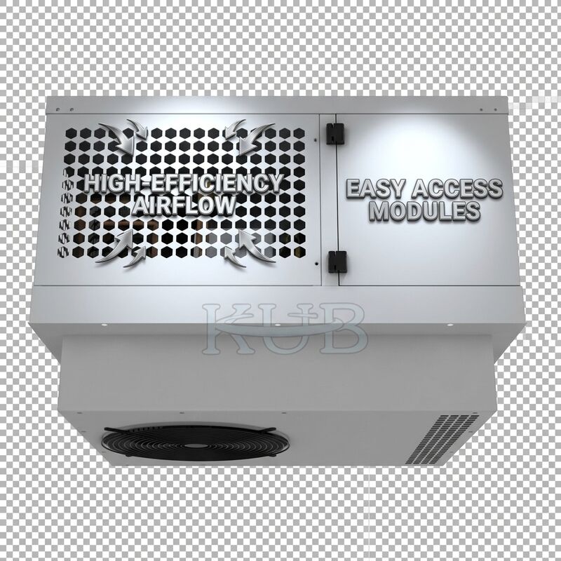 Hermetic Reciprocating Compressor Small Condensing Unit 1HP Tecumseh Type R134a R404A Ice Cream Freezer Beverage Cooler