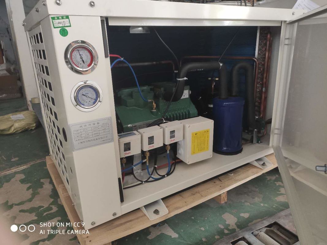 type de 3hp R404A U unité de condensation semi hermétique pour la chambre froide d'entreposage au froid de réfrigérateur