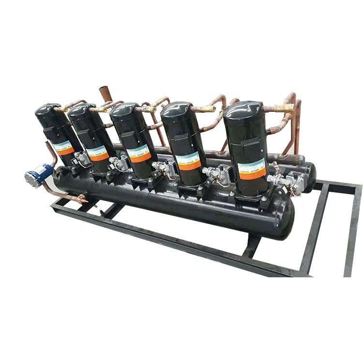 L'air a refroidi l'unité de condensation de réfrigération de R404a pour le matériel de réfrigération de parallèle d'épicerie