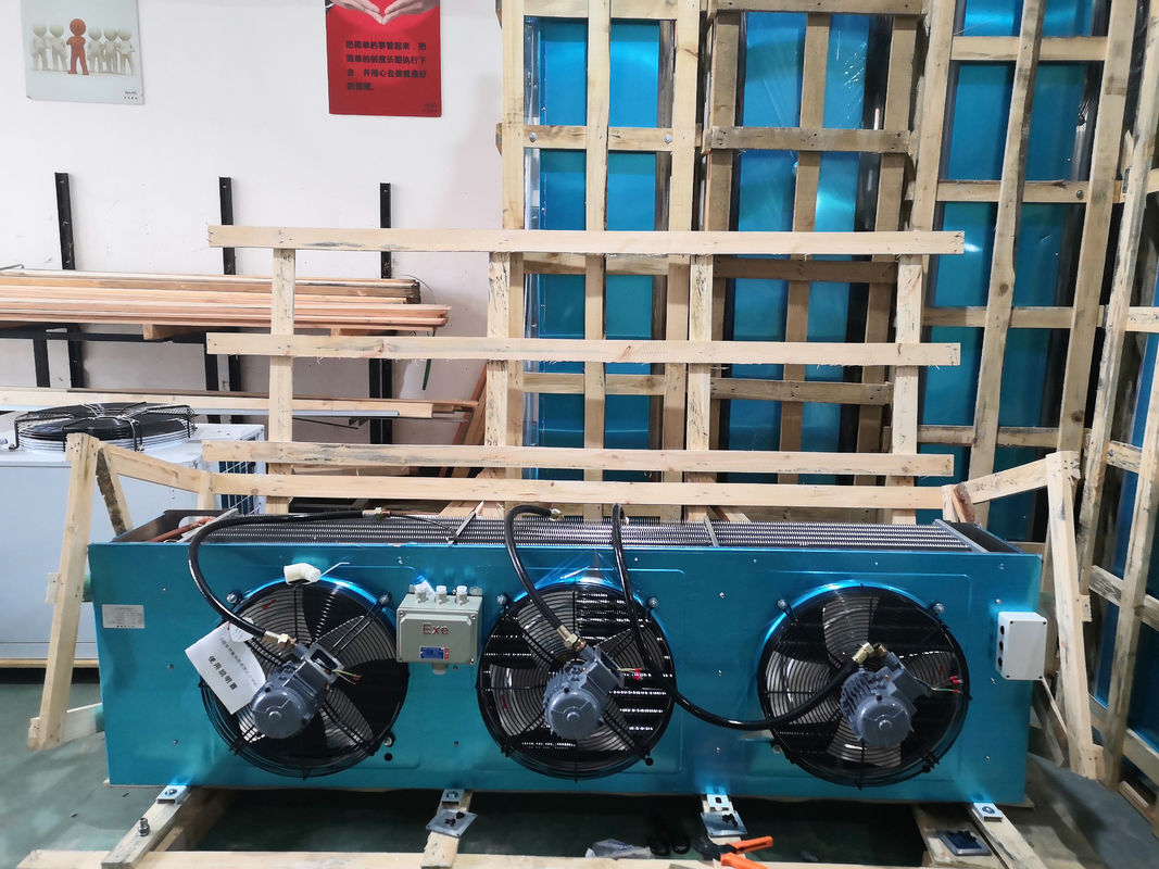 Refroidisseur d'air de type d anti-déflagrant chimique triphasé de chambre froide du vaporisateur R404a