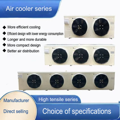 Série DJ DJ100 refroidisseur monobloc certifié CE, évaporateur de refroidisseur d'air dédié au stockage frigorifique, évaporateur de plafond, fabricant d'équipement de réfrigération, usine de réfrigération, entrepôt frigorifique