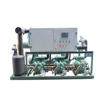 5HP Water Cooled Condensing Unit 380V with Shell and Tube Condenser