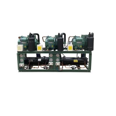 Groupe de condensation à piston 10CV refroidi par eau, 380V 3PH 50Hz et garantie 1 an